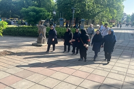 پیاده روی بمناسبت روز جهانی کنترل فشار خون 